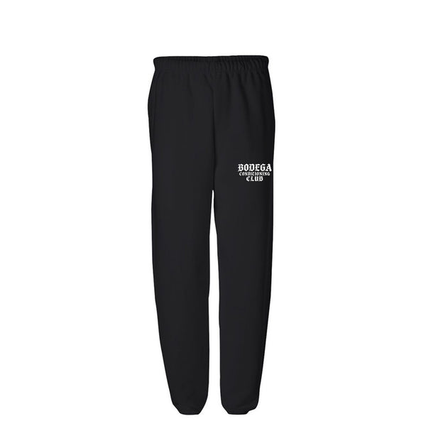 The Block Fleece BCC sweatpants black front