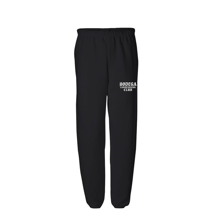 The Block Fleece BCC sweatpants black front