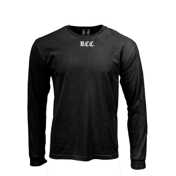 The Charter Sleeve BCC long sleeve black front